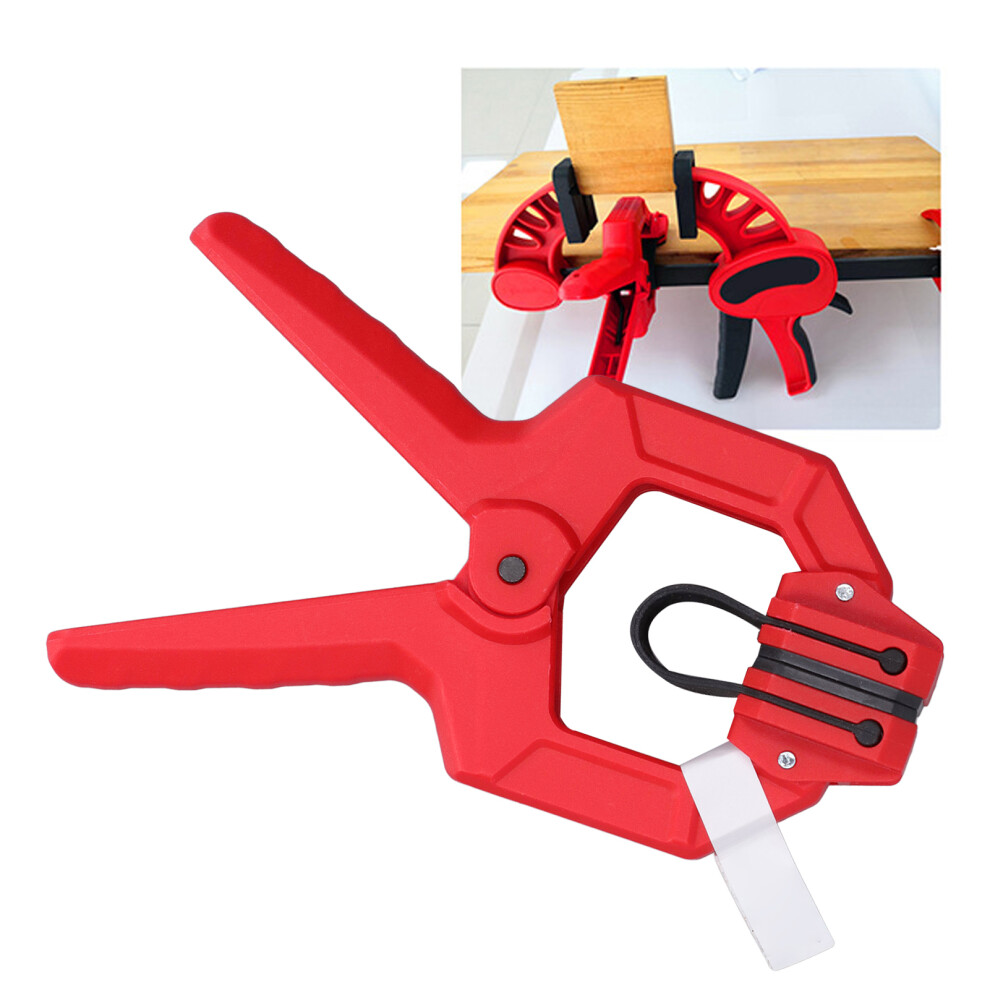 Handheld Spring Clamp G Shape Plastic Fixture For Woodworking & Craftwork 6911375464073