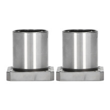 Linear Ball Bearing Blocks 2Pcs LMK20UU Square Flange 20mm Bore 32mm OD 42mm L