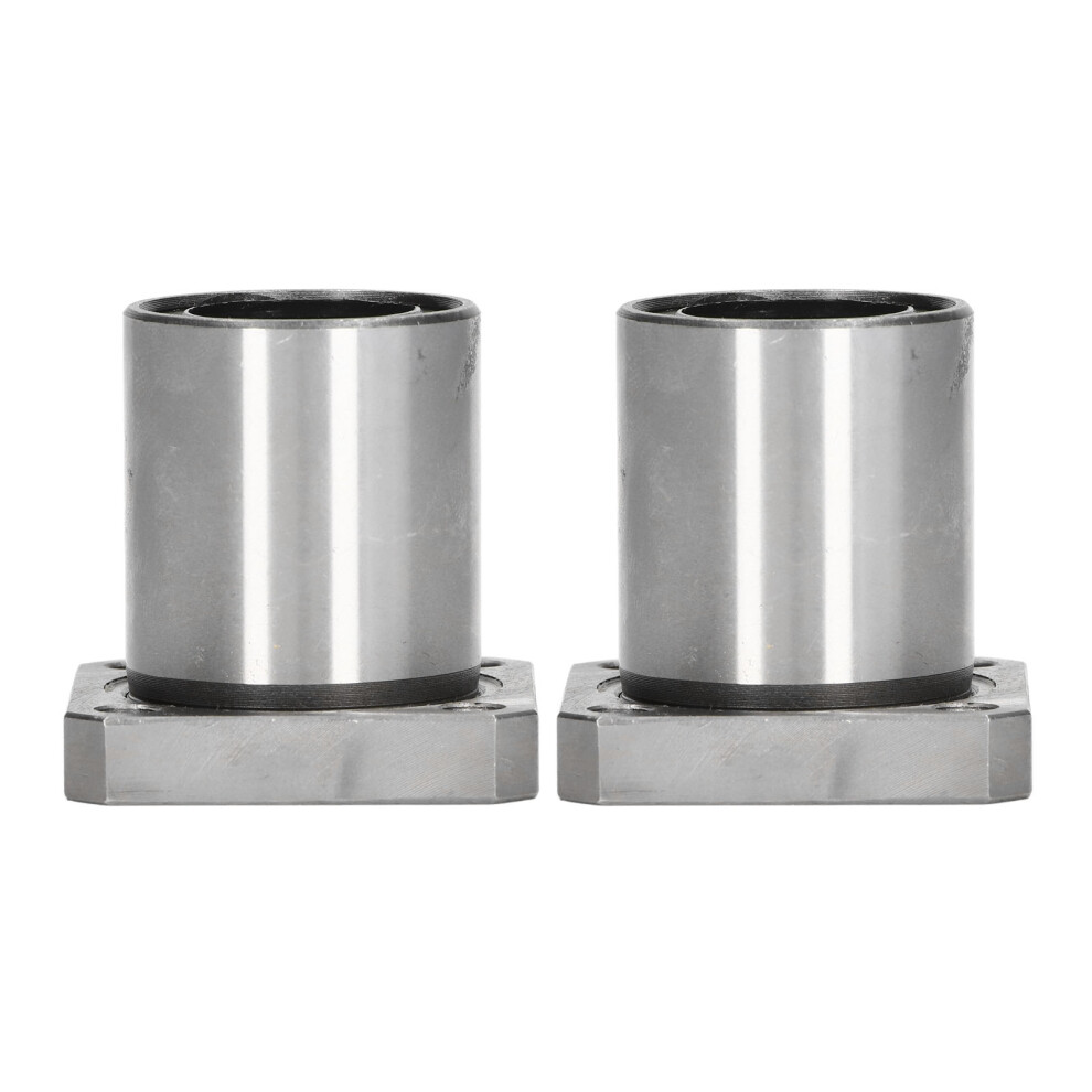 Linear Ball Bearing Blocks 2Pcs Lmk20uu Square Flange 20Mm Bore 32Mm Od 42Mm L 7641375464757