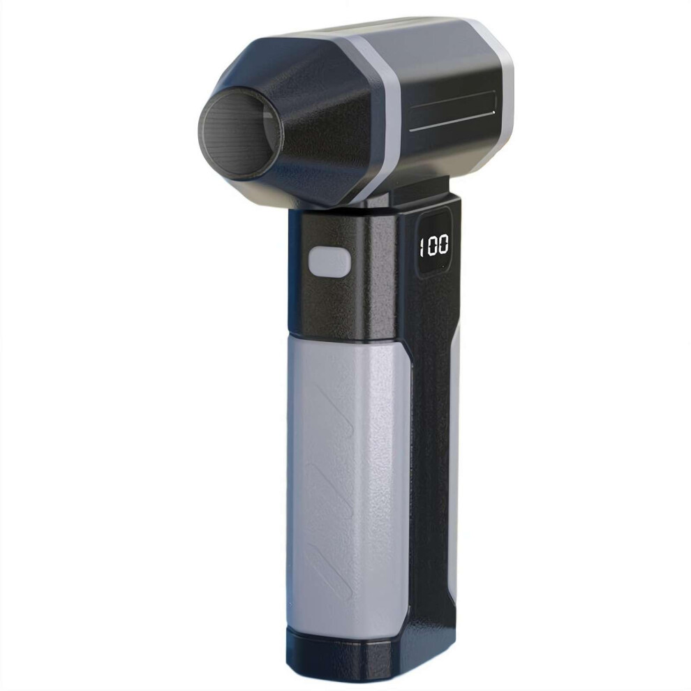 Compressed Air Duster 130000RPM Cordless Air Blower for Keyboard PC and Car Cleaning, Rechargeable 6000mAh Battery Grey-image-OPC-PPSTRNZ-NEW