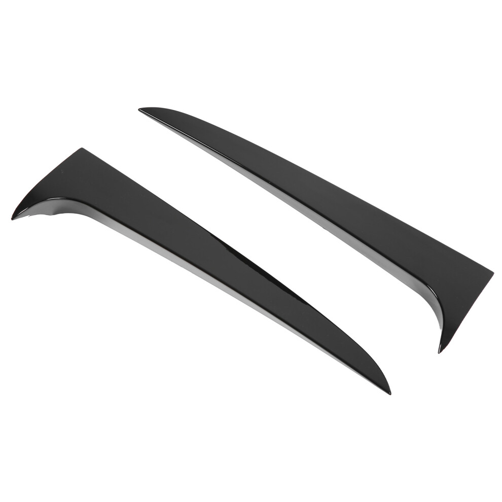 Glossy Rear Window Side Spoiler Pair For X3 F25 2011-2017 Black 8791375467957