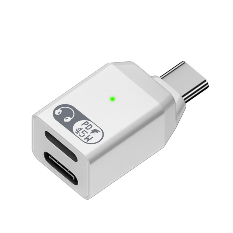 Usb C To Usb C/Type C Charging Adapter For Phone And Laptop, 45W Fast Charging And Data Syncing 9347817579178