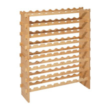 Modulaarinen viinikaappi - DUOKU - OPX-WR892LL - 72 pulloa - 8 tasoa - Luonnollinen viimeistely