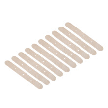 50Pcs Candle Wick Holder with 3 Holes Wooden Centering Tools for Candle Making