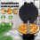 Electric Tortilla Press DoubleSided NonStick Surface AntiScald Handle Indicator Light Naan Bread Making 2