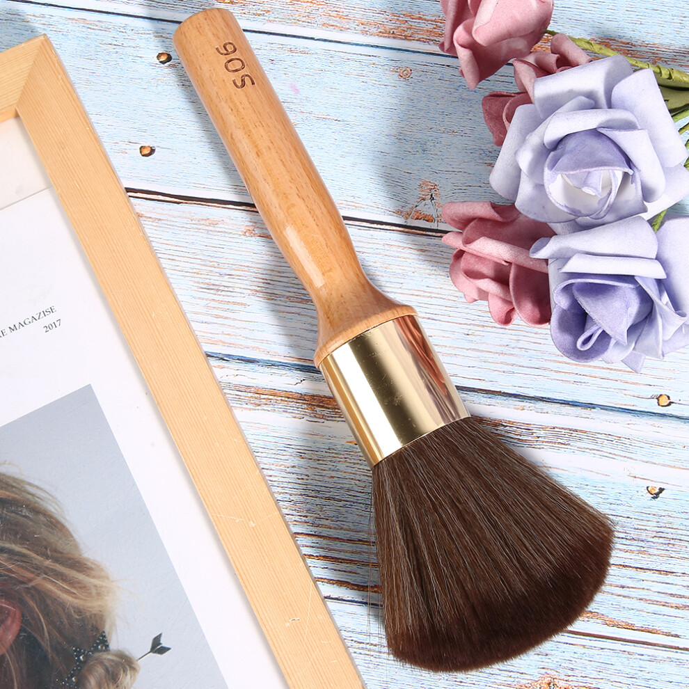 Broken Hair Cleaning Brush with Extended Handle for Salon Use