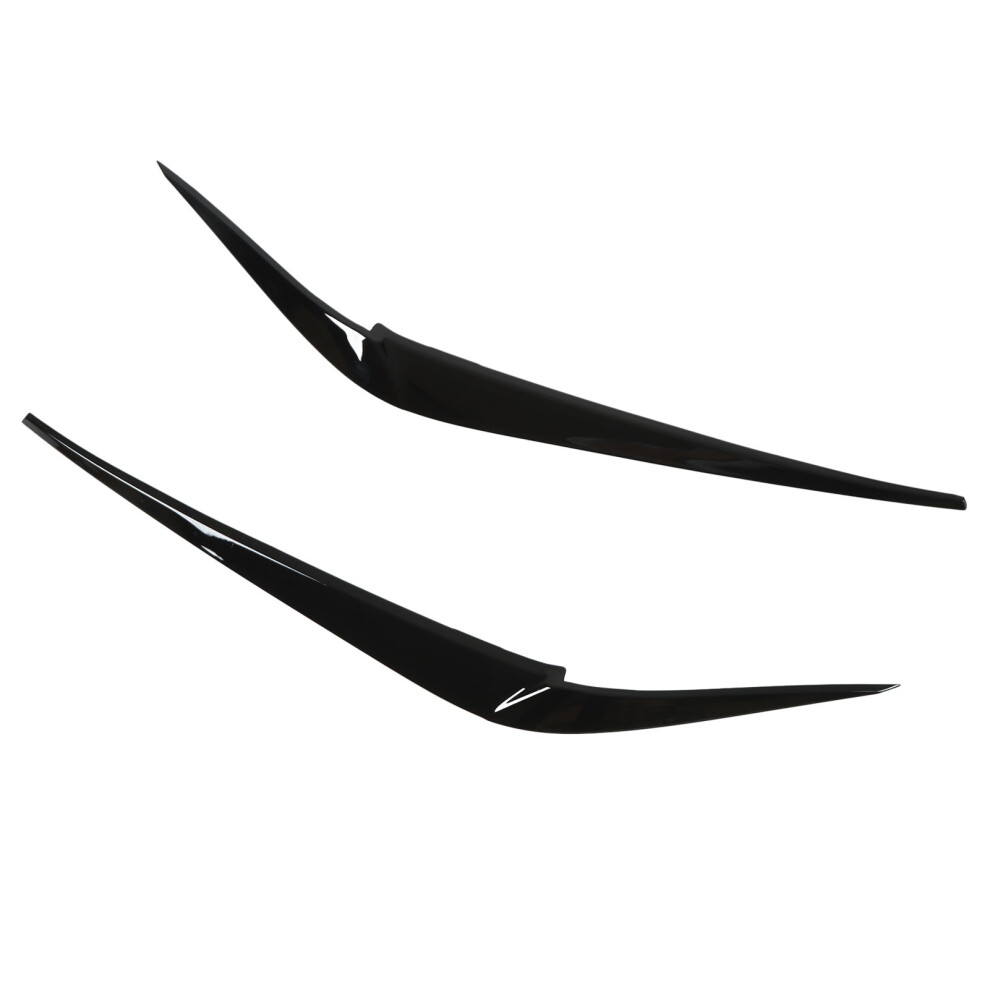 Headlight Eyebrow Stickers For X3 X4 G01 G02 2018+ Replacement Black 4691382231760
