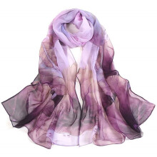 Super Soft and Cozy Scarf for Women Lightweight Print Floral Pattern Scarf Shawl, Fashion Scarves Sunscreen Shawls, Breathable and Elastic, All Year
