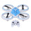 Stable 2.4G Blue Mini Drone Headless Mode One Key Take Off Feature 14