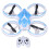 Stable 2.4G Blue Mini Drone Headless Mode One Key Take Off Feature 1