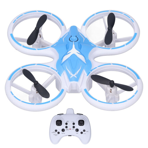 Stable 2.4G Blue Mini Drone Headless Mode One Key Take Off Feature