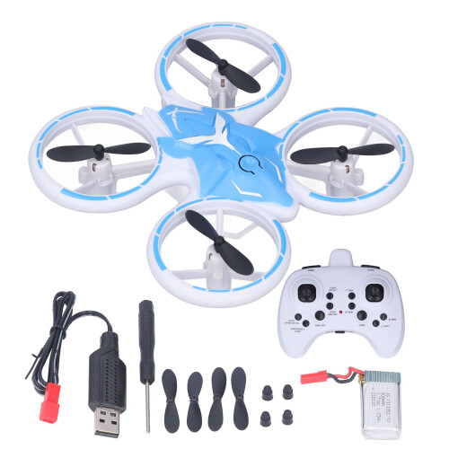 Stable 2.4G Blue Mini Drone Headless Mode One Key Take Off Feature 1