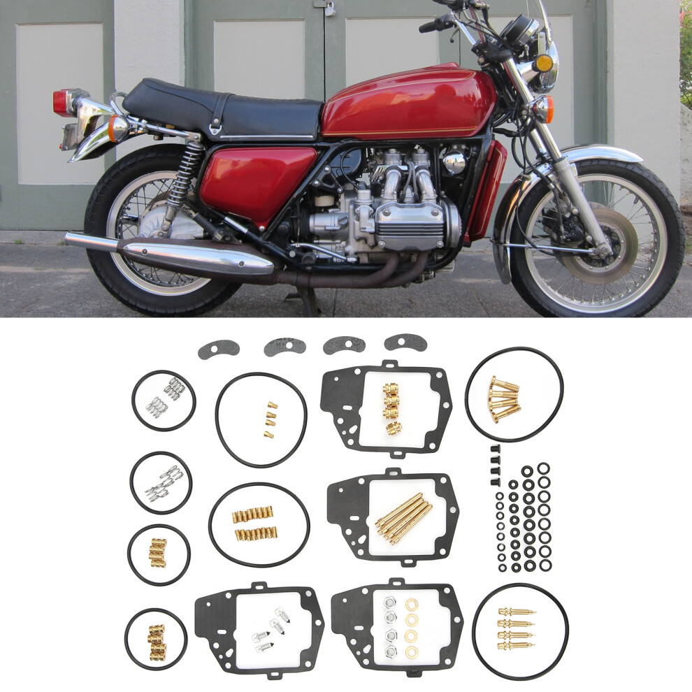 118Pcs Carburetor Rebuild Kit For Gl1000 1976 Goldwing Motorcycles 4601375473268