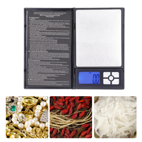 Compact 2000g Digital Scale with 0.1g Accuracy and Multi Units 1