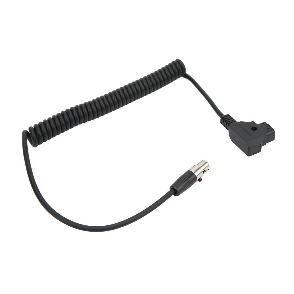 Retractable D Tap To 4 Pin Xlr Power Cable For Tvlogic Monitor 12V 4391375474487