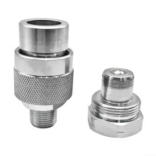 Hydraulic Quick Connect Fitting 1/4 3/8 Inch Carbon Steel NPT for Pressure Oil Cylinder 70MPa