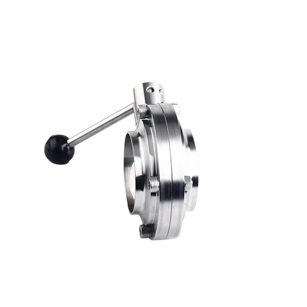 Butterfly Valve 304 Stainless Steel Butt Weld, 45Mm Pipe Od 9199774052221