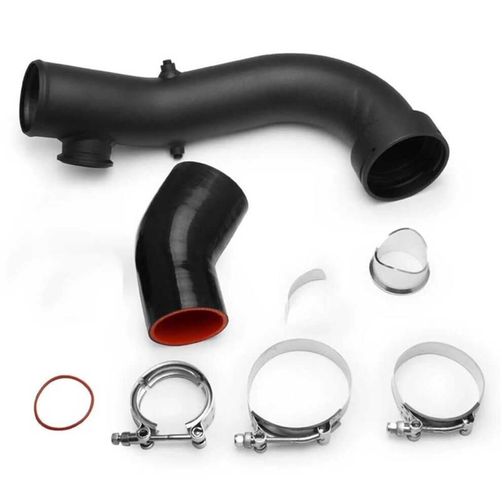 Turbo Intake Kit With Silicone Charge Pipe Upgrade For Bmw N54 N55 135I 335I 435I Enhanced Airflow 9347817488937