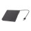 Type C USB 3.0 CD DVD Burner External Drive Rewriter Multifunctional Optical Reader Reliable Performance Reading Burning Ripping Shockproof Low Noise 4