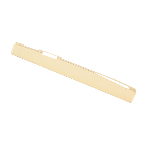 Acoustic Guitar Saddle 74mm Brass Gold Replacement Accessory