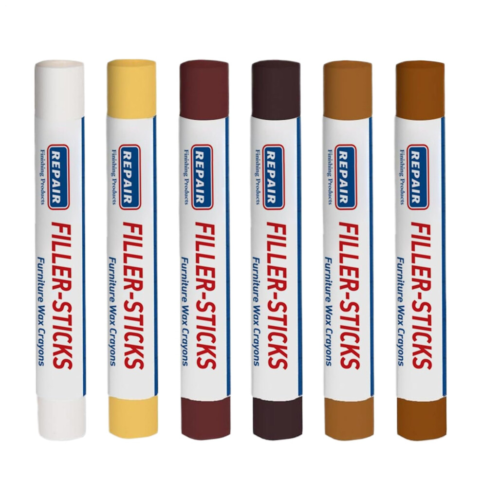 Wood Furniture Kit With Wax Sticks And Markers For Instant Scratch On Floors And Cabinets 9347817580983