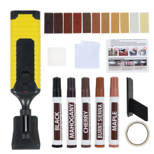 Wood Furniture Kit 24pcs with Markers and Wax Sticks for Invisible Scratch Removal