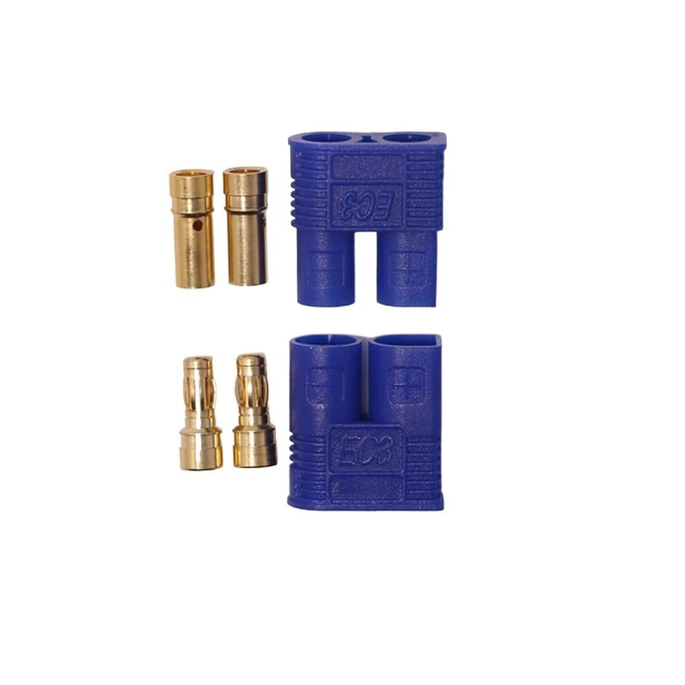 Ec3 Battery Connector Kit With Gold Plated Contacts For Rc Models And Lipo Battery Current 9382693199195