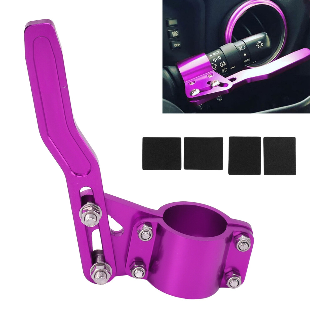 28Mm Aluminium Signal Rod Extension For Steering Wheel Upgrade Purple 7891375481142