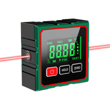 Magnetic Digital Protractor Level And Angle Finder, 4Side 90 Degree, Woodworking, Construction, Machinery