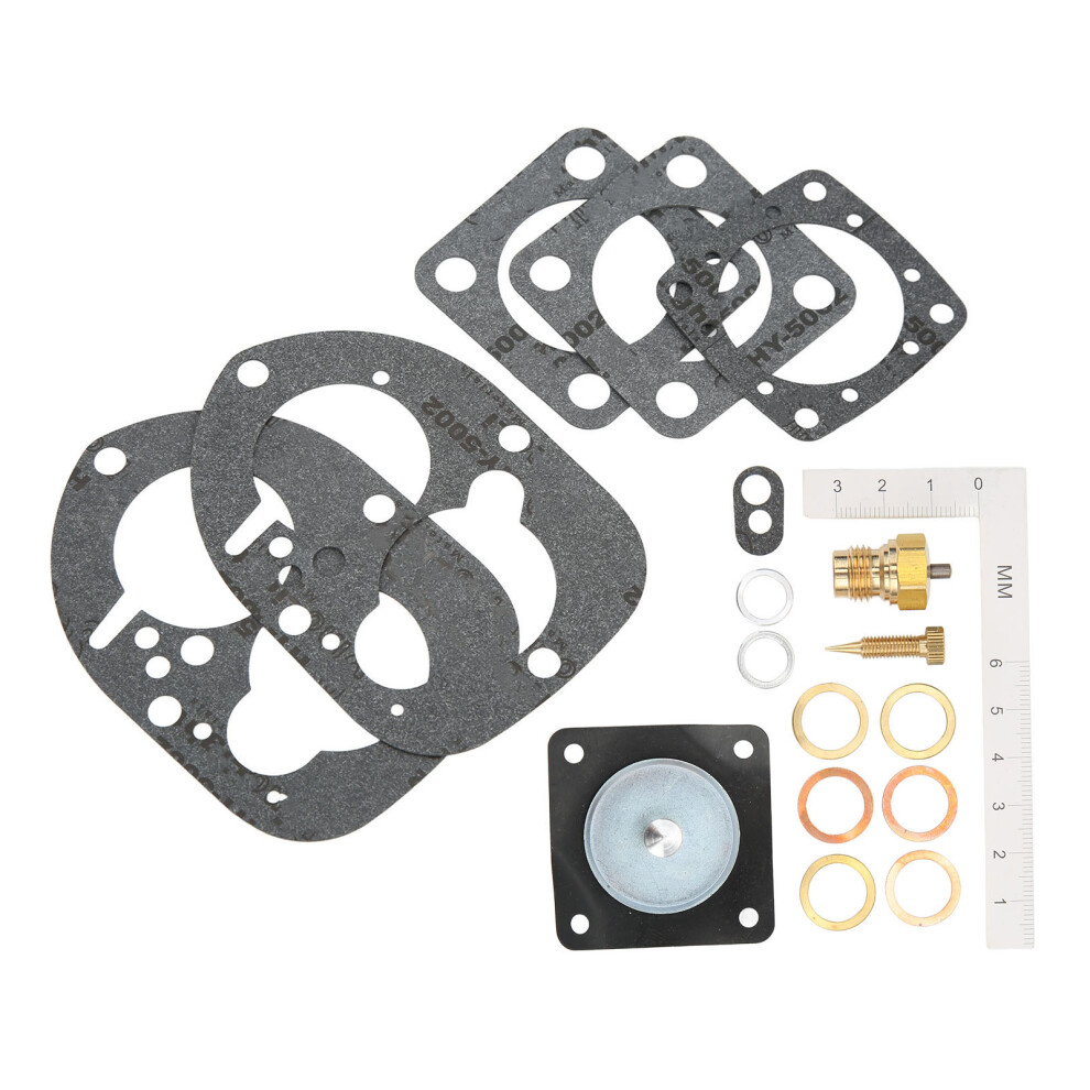 High Performance 18Pcs Carburetor Rebuild Kit For 4 Cyl Engines 856471 4961375483552