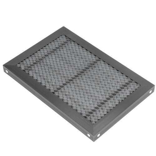Laser Cutting Table Board 300x200x22mm Iron Black for CNC Processing