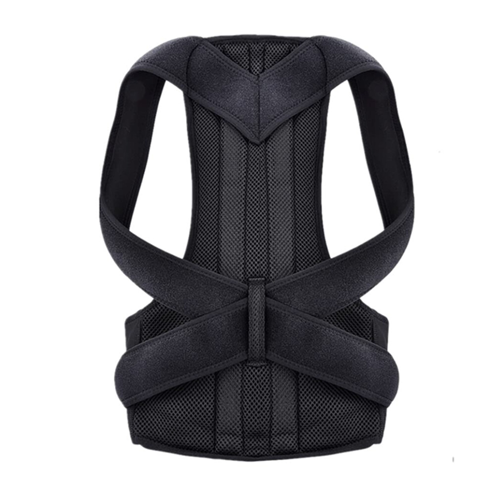 Posture Corrector and Back Brace with Adjustable Shoulder Straps for Men and Women Clavicle Support