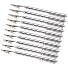 10 Stück Edelstahl Roach Clips Teleskopisch Langlebiges Werkzeug für Zuhause & Auto Reparatur