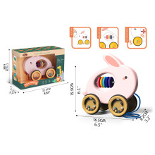 Kids Pull Along Animal Toy, Cute Rolling Toy 16x8.5x13cm Gift