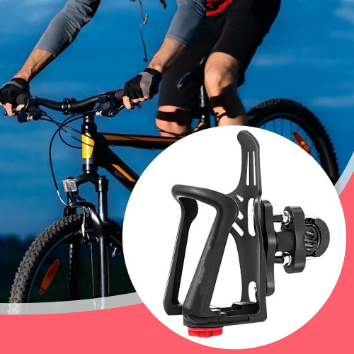 Cup Holder For Motorcycle ATV Wheelchair Stroller  Adjustable, No Assembly Required, AntiTheft Mount, Beverage Holder 1