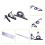 3 In 1 300mm Adjustable Measuring Ruler Multi Function Woodworking Tools Combination Square Angle Finder Protractor 2