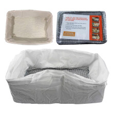 Cat Litter Tray Liners with Drawstring 47 X 36 X 17 Cm For Travel And Home Floor Protection