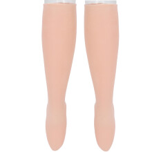 2 Stück dehnbare, feuchtigkeitsspendende und pflegende Socken für Damen, 40 x 19 cm