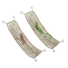 Baardagaam Hangmat Hagedis Reptiel Speelgoed Zeegras Vezel Accessoires voor Amfibieën 2-Pack