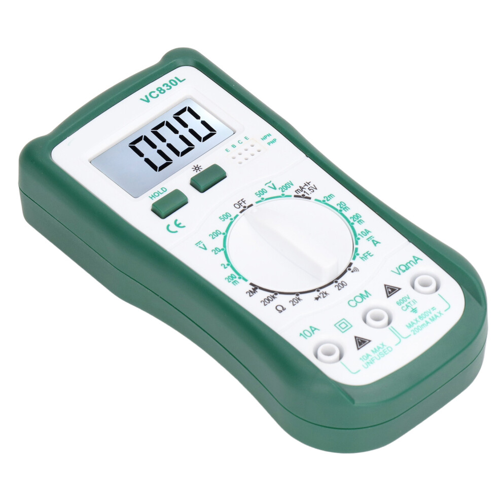 Multifunctional Lcd Multimeter Vc830l Voltage Current Resistance Tester 4251375488511