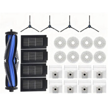 Pour aspirateur robot pour T50 PRO OMNI / T50PRO / T50 OMNI, brosses latĂ©rales principales, chiffons de nettoyage, filtres HEPA, sacs Ă