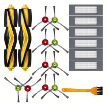 Repuestos para el Cepillo Principal, Cepillos Laterales y Filtros del Robot Aspirador para Deebot Ozmo 920/950/T8/T8 AIVI/T8 Max/T5/N7/N8 Pro.