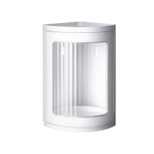 360 Drehbarer Drehteller, Gewürzregal, Organizer für Küche, für Schrank, Badezimmer, für Waschtisch, Badezimmerarbeitsplatte, Wandmontage