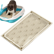 Cat Litter Mat No Slip Tray Mats Liner Mat Cat Bowl Mat Reusable Size Options