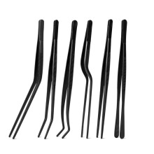 Juego de Pinzas de Cocina de 6 Piezas, Juego de Pinzas de Cocina de 8 Pulgadas, Pinzas de Acero Inoxidable para Chef.