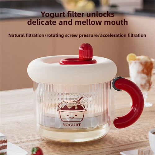 Griekse Yoghurtfilter Zelfkoelend Extract Droge Wei-Scheider Filtergaas Yoghurtmaker Yoghurtkomfilter 1