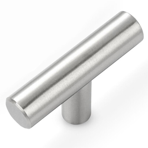 Solid Brass Art Deco Style Vertical Lines Linear Kitchen Cabinet Knobs Silver Nickel Drawer Handle Pull 2