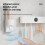 Automatic Sensing Toothpaste Dispenser Child-Friendly Electric Toothpaste Applicator with Storage Rack for Dental Care 4