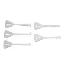 Ensemble de 5 clés maîtresses compactes - Acier inoxydable, design anti-corrosion
