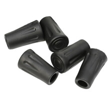 5Pcs Trekking Pole Replacement Rubber Caps for Nordic Walking Sticks, Climbing Canes, Outdoor Hiking Accessories
